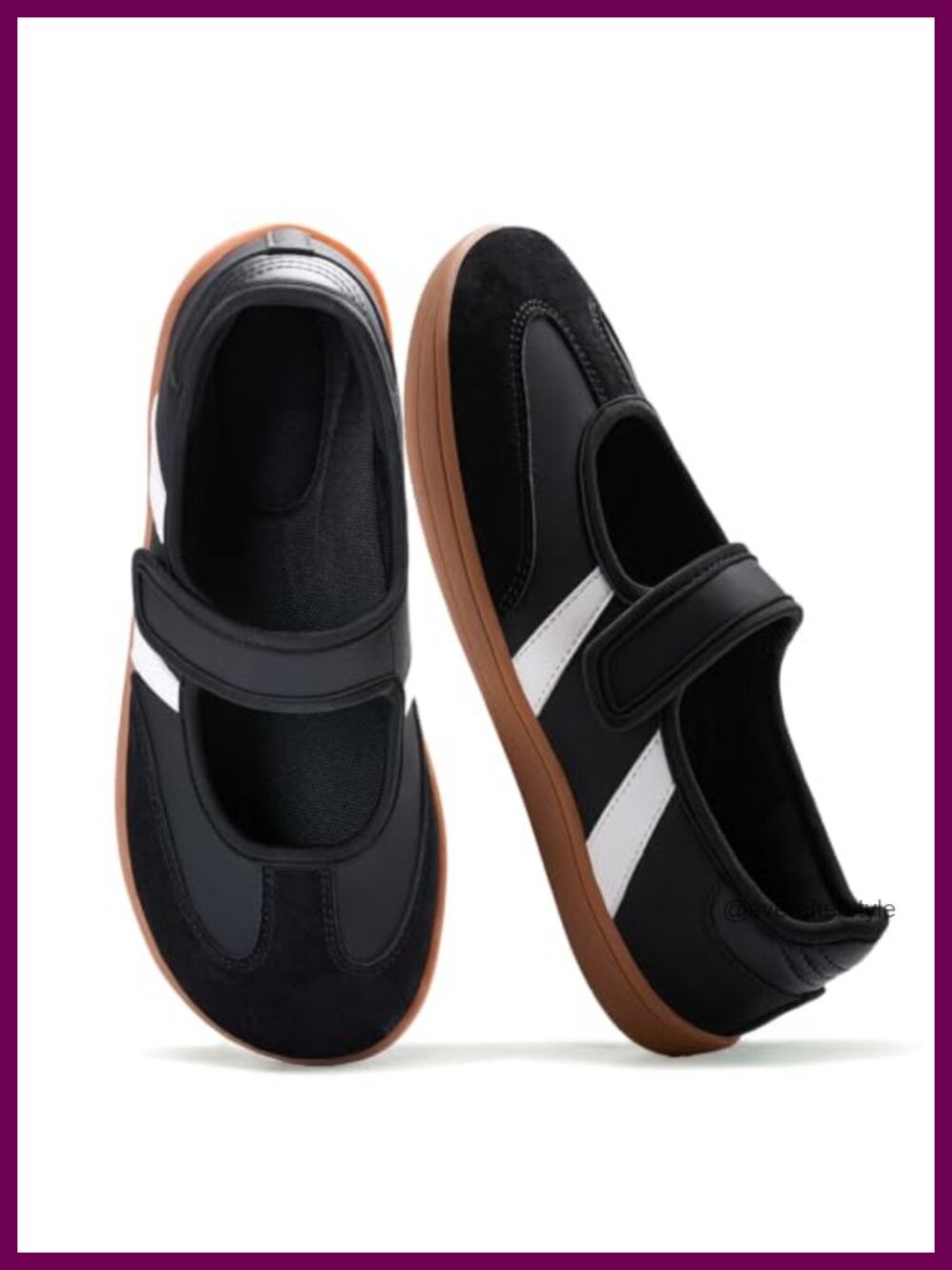 Wide Toe Box Mary Jane Flats Suede Synthetic Leather Zero Drop Barefoot